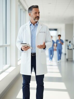 MEDLINE health care apparel MDT12WHT42E lab coat